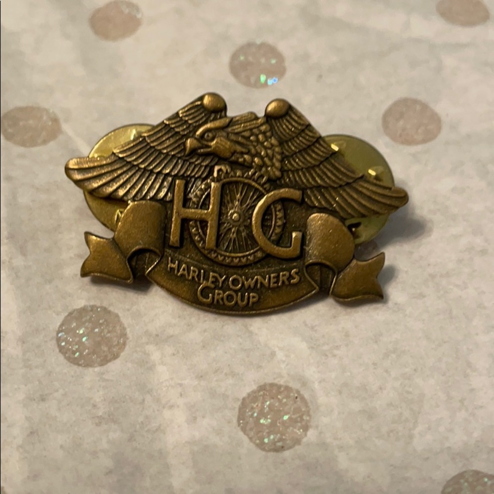 Vintage Harley Davidson Pin 1983